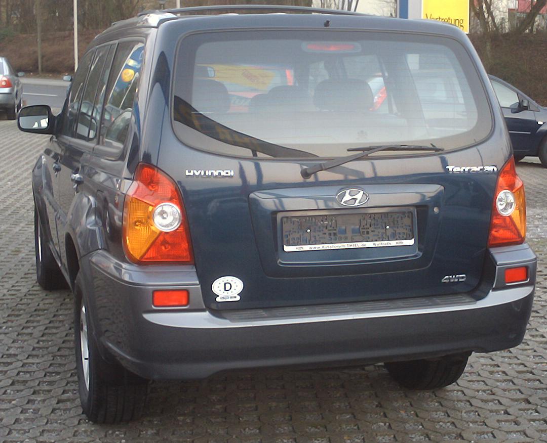 Hyundai Terracan: 5 фото